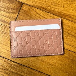 Gucci MICROGUCCISSIMA card holder NWOT
